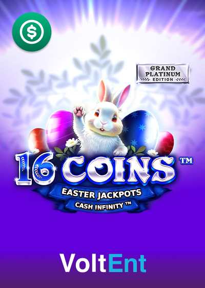 16 Coins Grand Platinum Edition Easter Jackpots