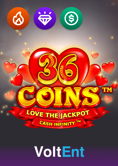 36 Coins Love the Jackpot