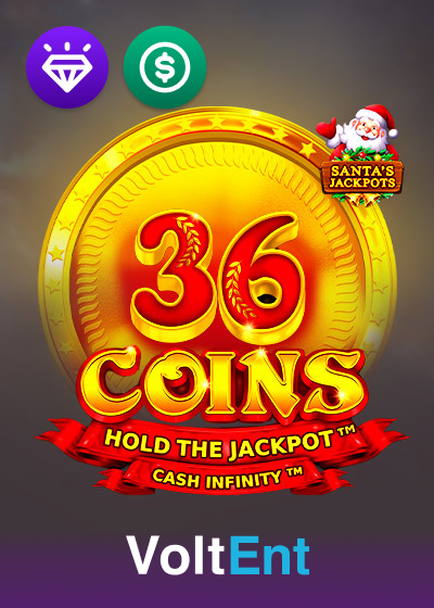 36 Coins Santas Jackpots