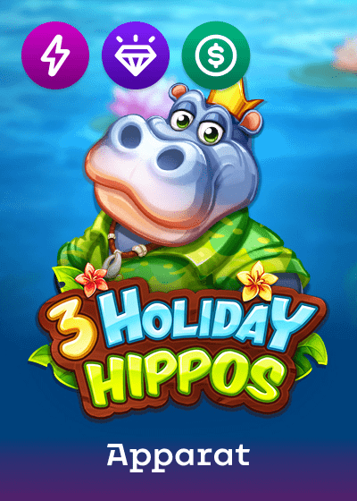 3 Holiday Hippos