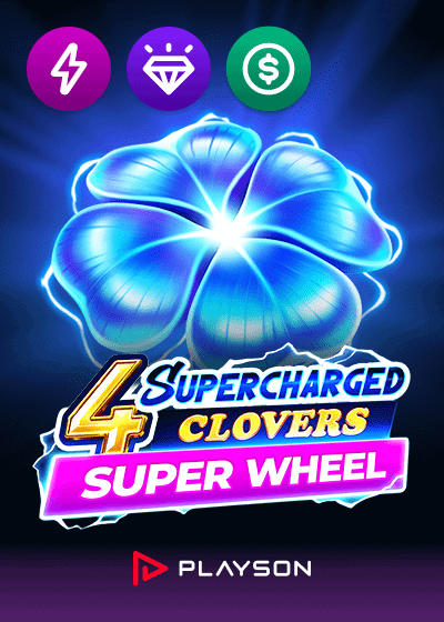 4 Supercharged Clovers Super Wheel