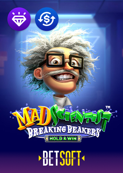 Mad Scientist: Breaking Beakers - Hold & Win