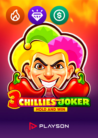 3 Chillies and Joker Hold and Win